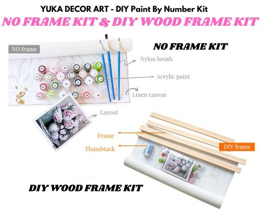 CAT GAZING OUT OF THE WINDOW  - DIY Adult Paint By Number Kit - Image 5